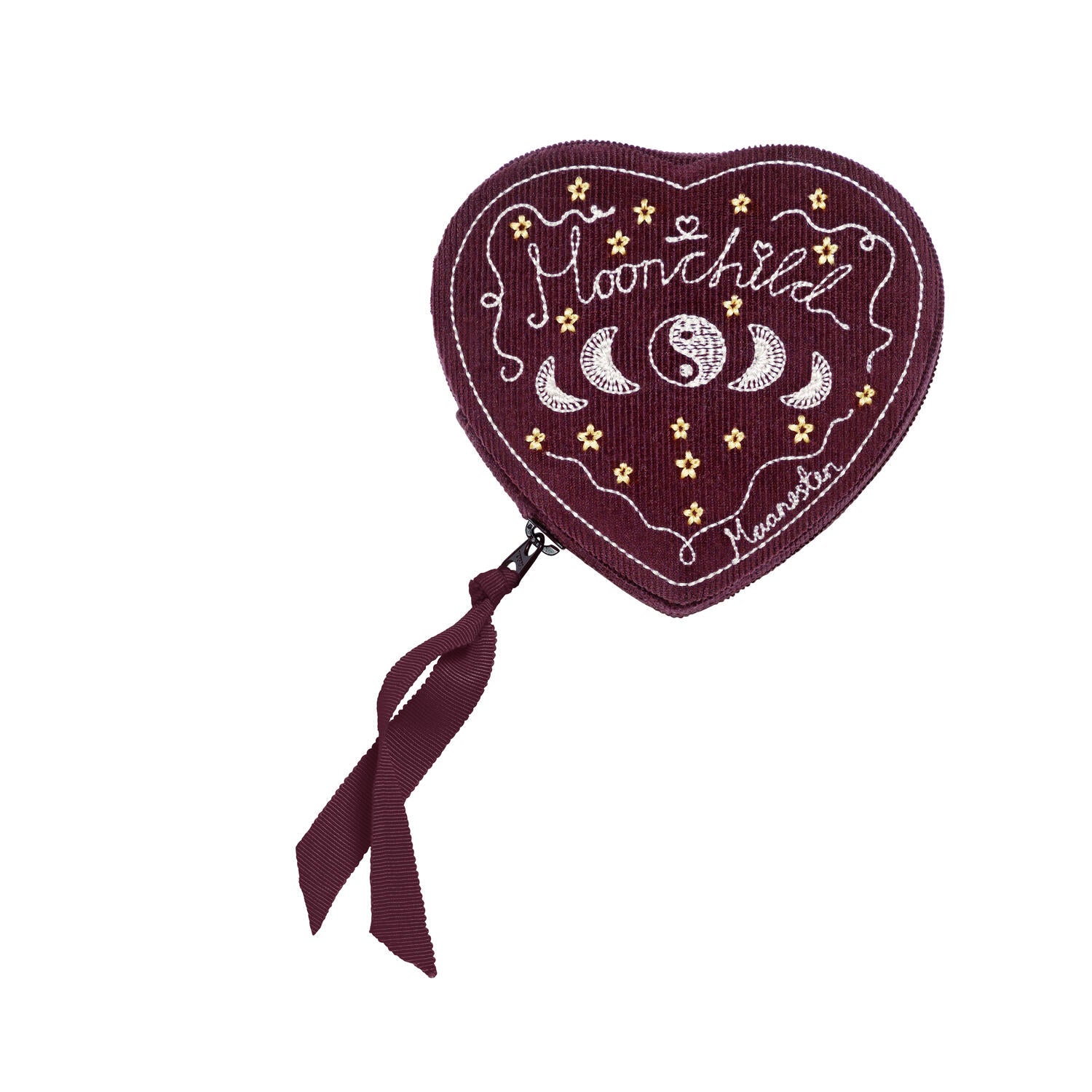 Heart smykkeskrin - Maroon